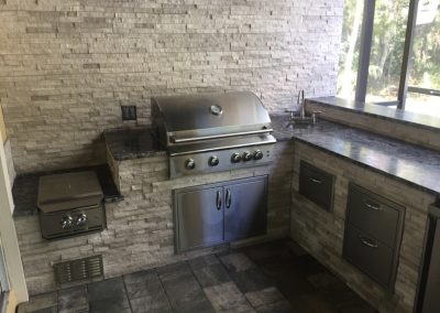 Big Outdoor Kitchen