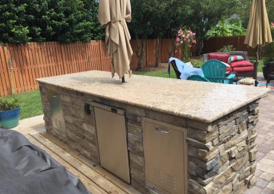 Outdoor Kitchen Island