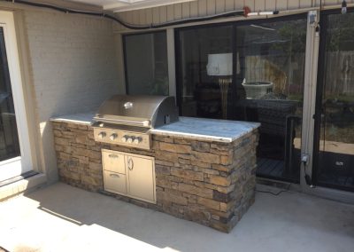 Short Outdoor Kitchen