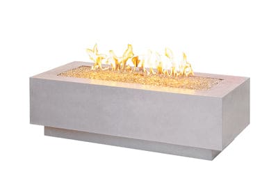 The Outdoor Greatroom Company - White Cove 54 inches Linear Gas Fire ...