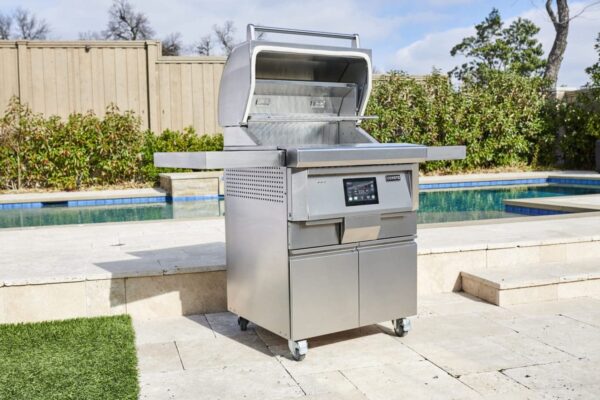 Coyote Outdoor - 28inch Freestanding Pellet Grill - Image 4