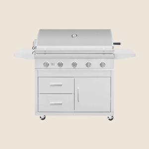 Summerset - Deluxe Cart for 40in. Sizzler / Sizzler Pro Grill