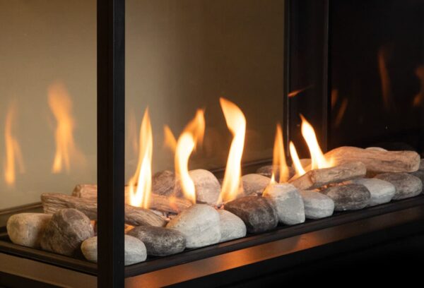 Valor - LX1 Pier Fireplace - Image 8